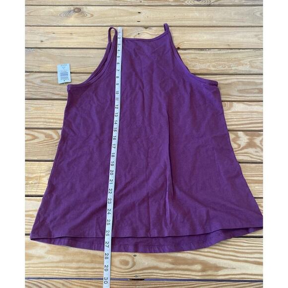 NWT $22.50 Torrid High Neck Tank Top Size 2 Women’s Purple - Picture 5 of 6